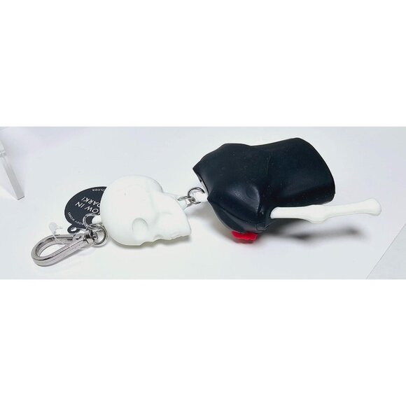 Glow in the Dark SKELTON Dangle Bath & Body Works Pocketbac Holder NEW - Picture 7 of 9